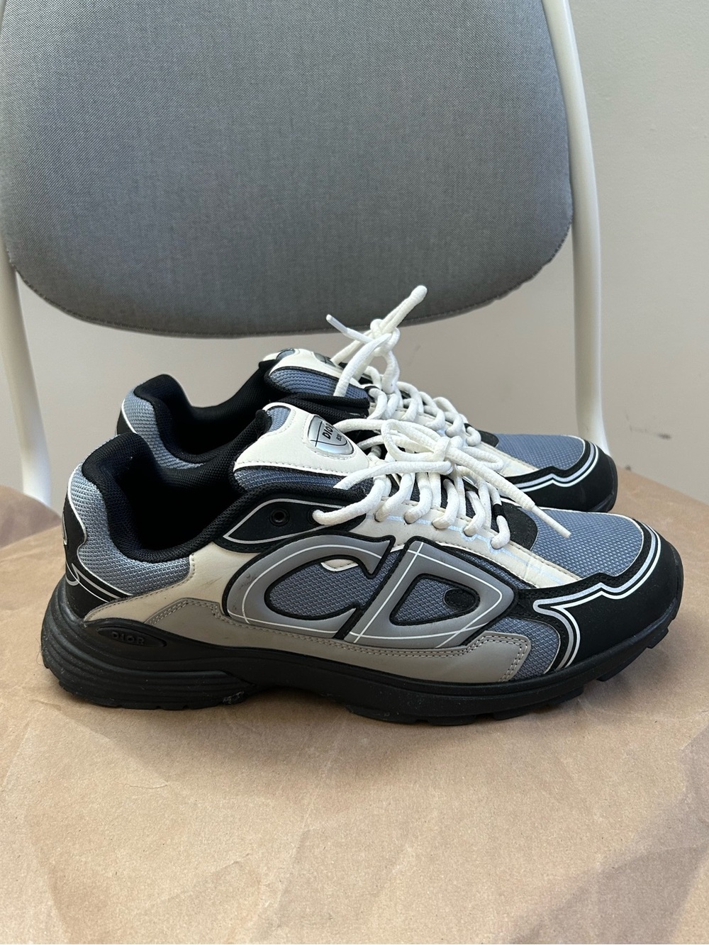 Dior B30 Mesh Grey Sneaker Shoes